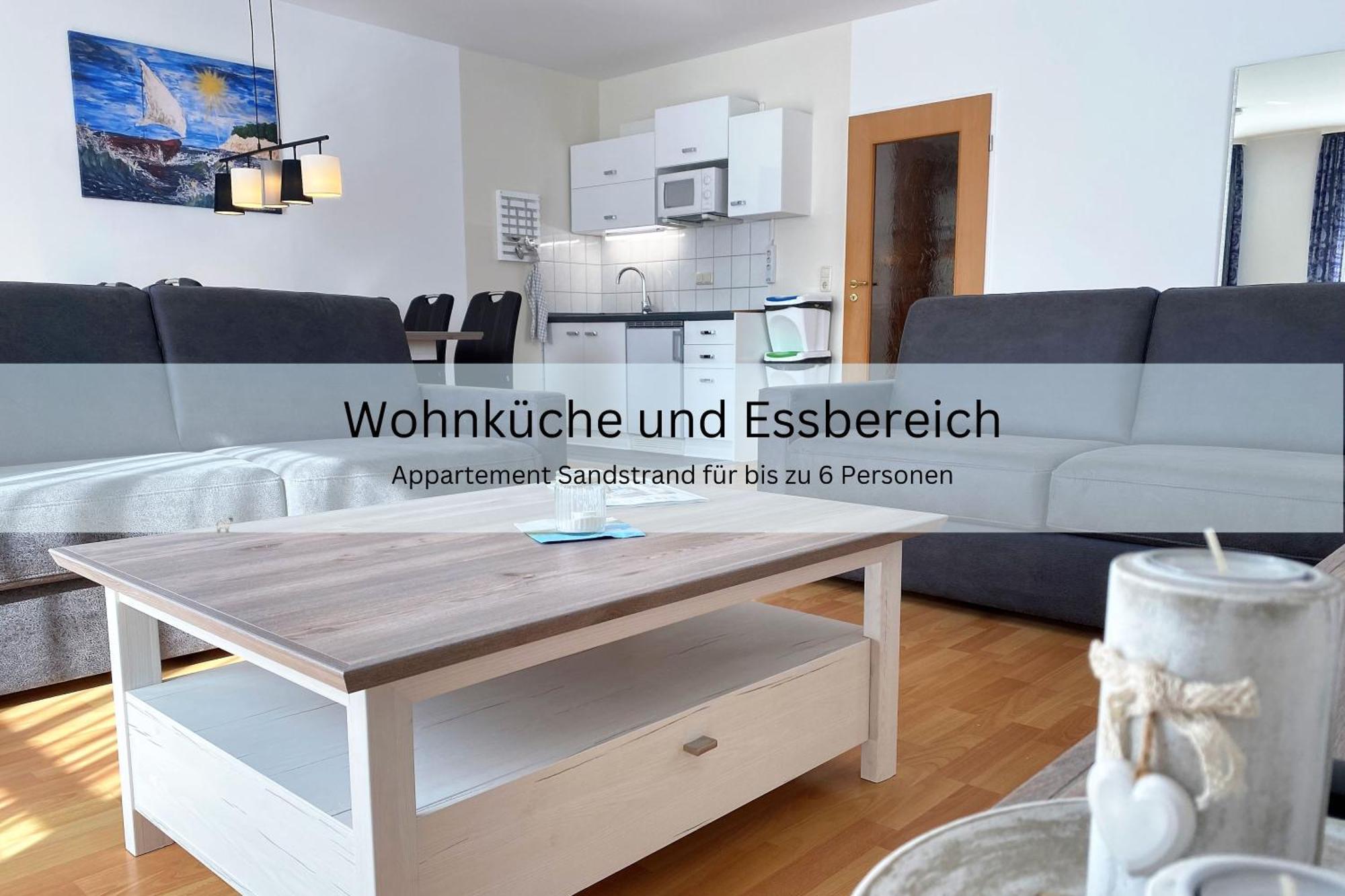Sandstrand - 2 Raum Apartment